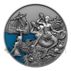 Sirens - "Mythical creatures" 5$ 2oz Niue 2022