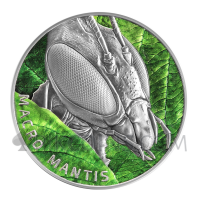 Macro Mantis 5$ 2oz Niue 2022