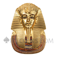 Tutankhamun’s Mask 100th Ann. Edition – Egyptian Art 3D 20$ 3oz Palau 2022