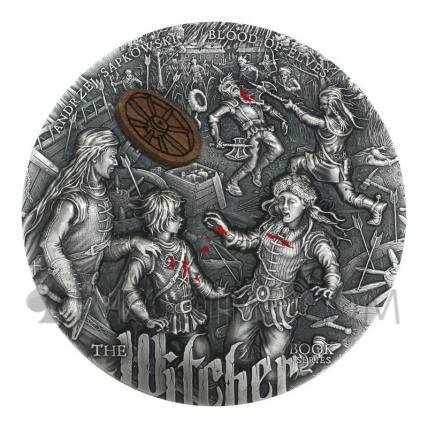 The Witcher - Blood of Elves 5$ 2oz Niue 2021