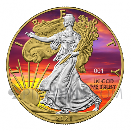 American Eagle - Sunset 1 USD 1oz USA 2021