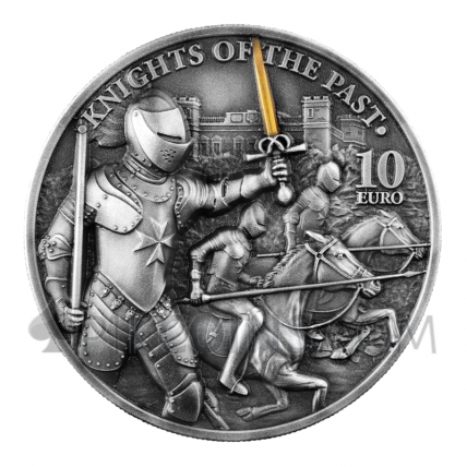 Knights of the Past 10€ 2oz Malta 2021