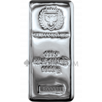 Silver Cast Bar 1000g - Germania Mint