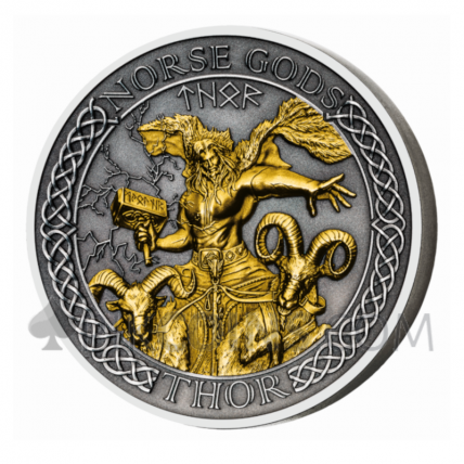 Thor - The Norse Gods Series 1$ 2oz Cook Islands 2020