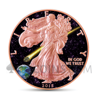 Liberty 1 USD 2015 - Admire Meteorite - Atlas of Meteorites