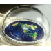 Flat Earth Great Conspiracies 2 Oz Silver Coin 10$ Palau 2019
