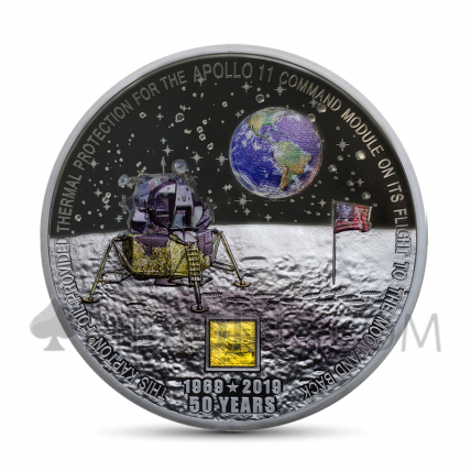 Moon Landing Apollo 11 50th Anniversary 20$ Cook Islands 2019