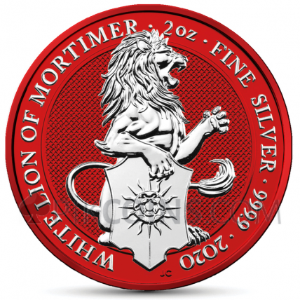 White Lion of Mortimer 5 £ 2020 - Space Red
