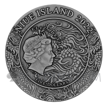 Cao Cao - Romance of the Three Kingdoms 5$ 2oz Niue 2022