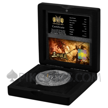 Cao Cao - Romance of the Three Kingdoms 5$ 2oz Niue 2022