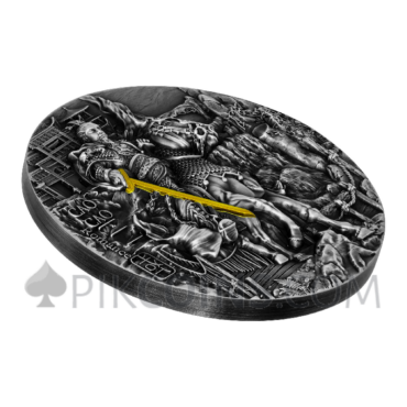 Cao Cao - Romance of the Three Kingdoms 5$ 2oz Niue 2022