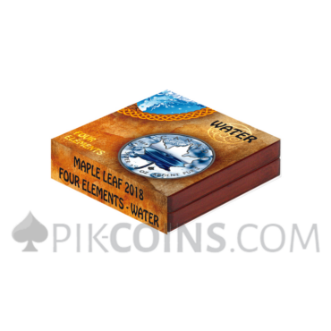 Maple Leaf 5 CAD 2018 - "Four Elements" Series - Water