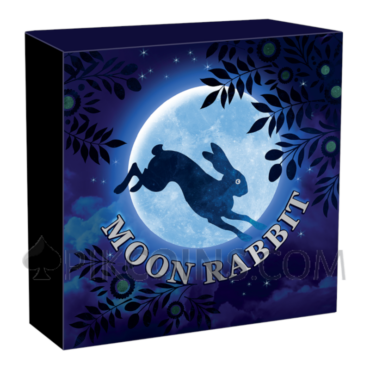 Moon Rabbit - Oriental Culture Collection 2$ 50g Niue 2021