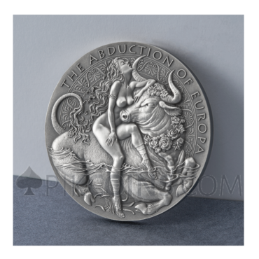 Abduction of Europa 2000 Francs CFA 2oz Cameroon 2022
