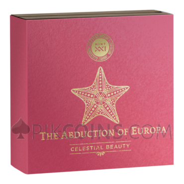 Abduction of Europa 2000 Francs CFA 2oz Cameroon 2022