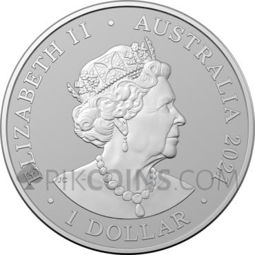AC/DC 1 AUD 1oz silver Australia 2021