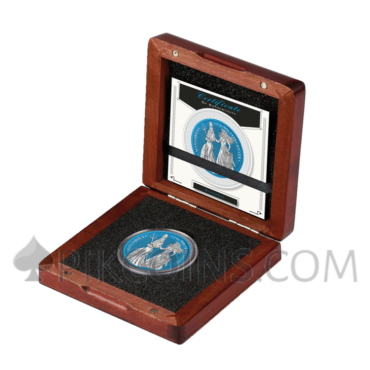 The Allegories - Britannia & Germania 2019 1oz - Space Blue