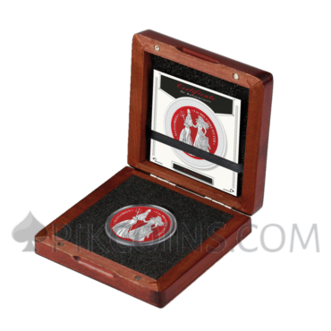 The Allegories - Britannia & Germania 2019 1oz - Space Red
