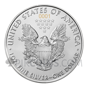 American Eagle - The New Heritage 1 USD 2 x 1oz Set USA 2021
