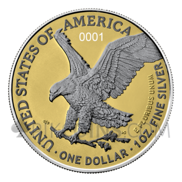 American Eagle - The New Heritage Exclusive Edition 1 USD 2 x 1oz Set USA 2021