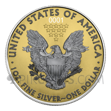American Eagle - The New Heritage Exclusive Edition 1 USD 2 x 1oz Set USA 2021