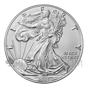 American Eagle - The New Heritage Exclusive Edition 1 USD 2 x 1oz Set USA 2021