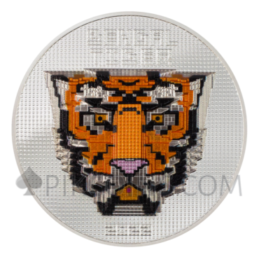 Bengal Tiger – Beloved Building Blocks 20$ 5oz Palau 2022