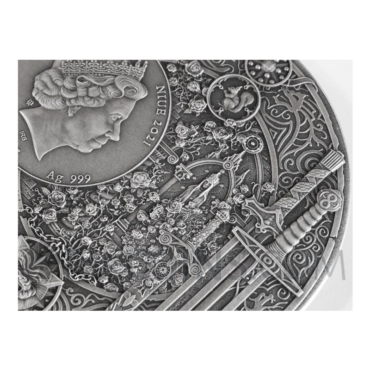 The Witcher - Blood of Elves 5$ 2oz Niue 2021