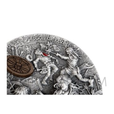 The Witcher - Blood of Elves 5$ 2oz Niue 2021