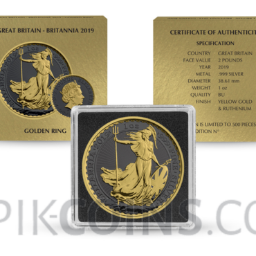 Britannia 2 £ 2019 - Golden Ring