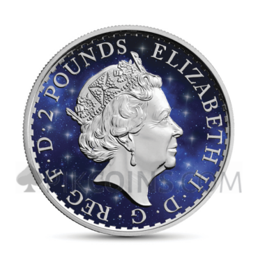 Britannia 2 £ 2019 - Glowing Galaxy