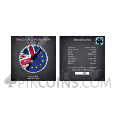 Britannia 2 £ 2020 - Brexit