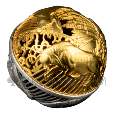 Bull & Bear Spherical 3D 5$ 2oz Samoa 2022