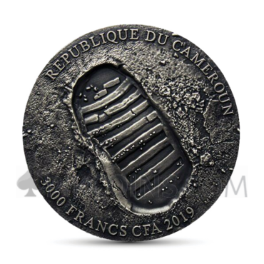 Cameroon 3000 Francs 2019 - Apollo 11