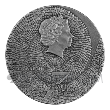 Chameleon 7$ 3oz Niue 2021