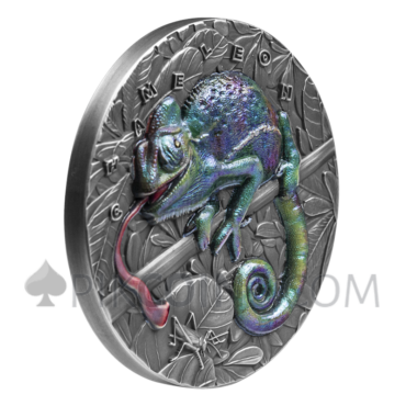 Chameleon 7$ 3oz Niue 2021