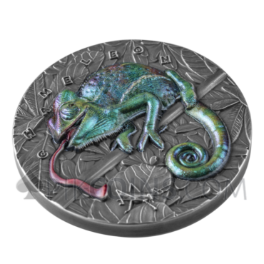 Chameleon 7$ 3oz Niue 2021