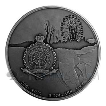 Chernobyl 5$ 2oz Niue 2021