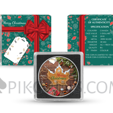 Maple Leaf 5 CAD 2018 - Christmas Edition