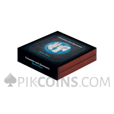 The Allegories - Columbia & Germania 1oz - Space Blue