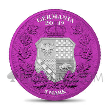 The Allegories - Columbia & Germania 1oz - Space Pink