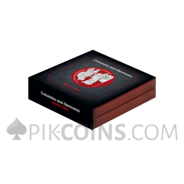 The Allegories - Columbia & Germania 1oz - Space Red