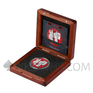 The Allegories - Columbia & Germania 1oz - Space Red