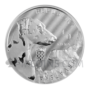 Dalmatian Dog 10 kn 1oz Croatia 2021