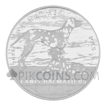 Dalmatian Dog Coloured 20 kn 5oz Croatia 2021
