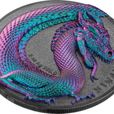 Germania Beasts - Fafnir 2oz silver BU