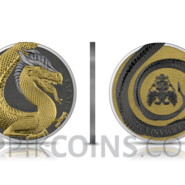 Germania Beasts - Fafnir Geminus 2 x 1oz silver BU