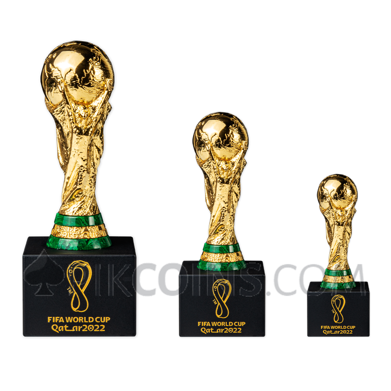 3D model FIFA World Cup 2022 Logo and Trophy Qatar VR / AR / low-poly