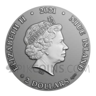 Forest Spirit 2$ 2oz Niue 2021