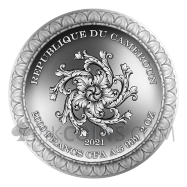 Fortuna - Celestial Beauty 2000 Francs CFA 2oz Republic of Cameroon 2021